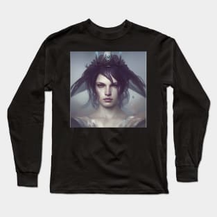 Pretty Witch Artwork Long Sleeve T-Shirt